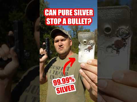 Can Pure Silver Stop A Bullet?