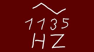 1135 hz triangle