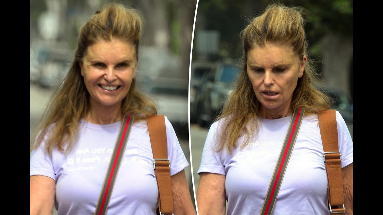Maria Shriver Looks Unrecognizable While Visiting New Home in ...