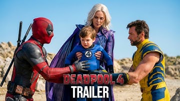 Deadpool 4 (2026) – First Trailer | Ryan Reynolds & Hugh Jackman – Concept Trailer
