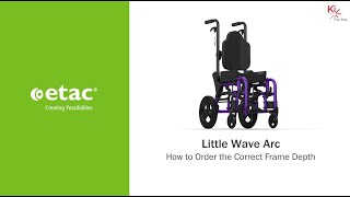 Ki Little Wave Arc - How to Order Correct Seat Depth