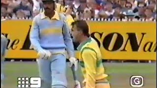 1986 Australia v India Second ODI Final (Benson & Hedges World Series Cup cricket)