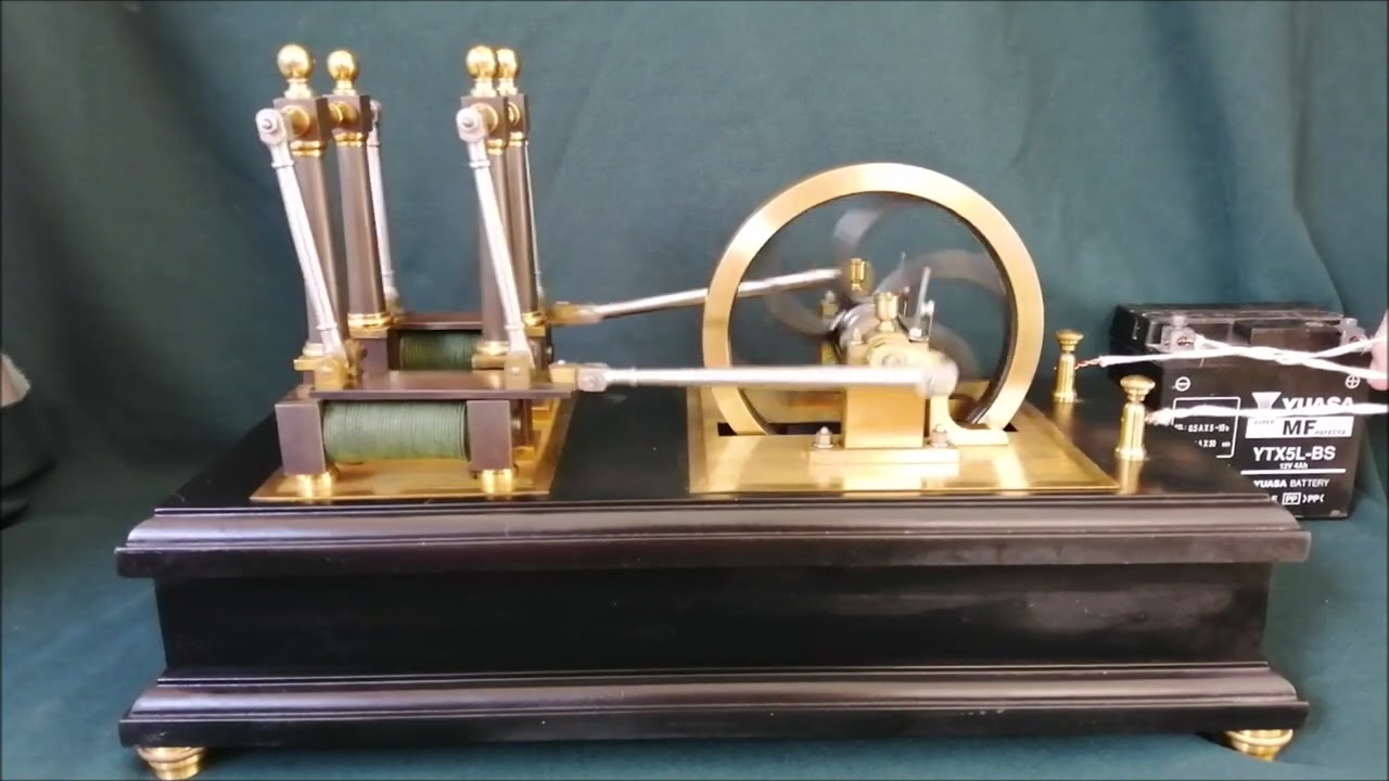 nouvelle construction de Jean-Paul DELABY (fin 2023) Moteur électrique inspiré du moteur de MAGRINI