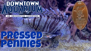 Downtown Aquarium Pressed Pennies | Colorado Trip @davidscointravels
