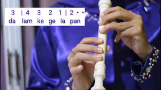 Download Lagu Instrumen \u0026 Not Angka Lagu Hymne Guru Recorder Cover MP3