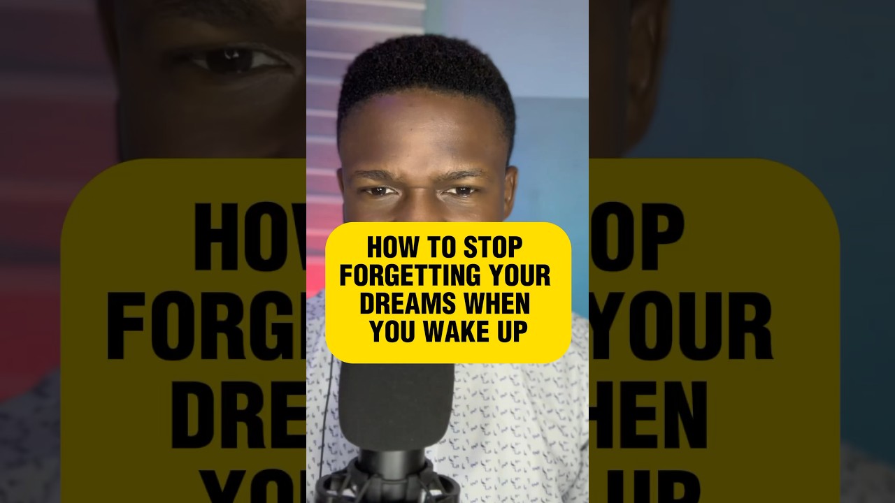 How to stop forgetting your dreams | Joshua Generation 