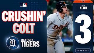 K3Ith 3 Colt Keith Has A Three Home Run Game For The Detroit Tigers Mlb Highlights