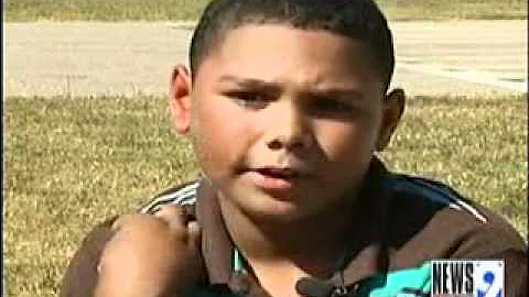 Boy Saves Classmate Injured on Playground