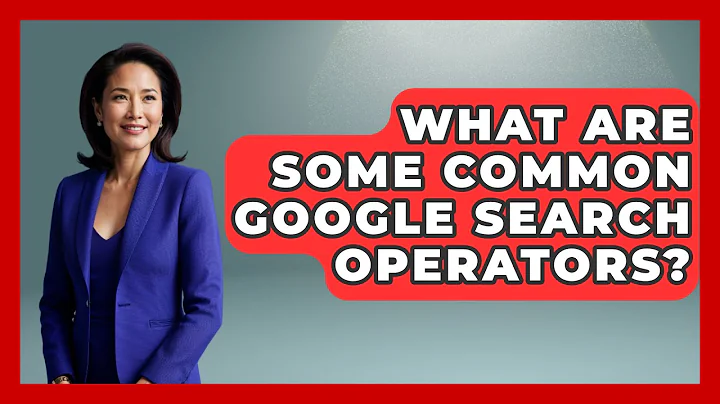 What Are Some Common Google Search Operators? - SearchEnginesHub.com