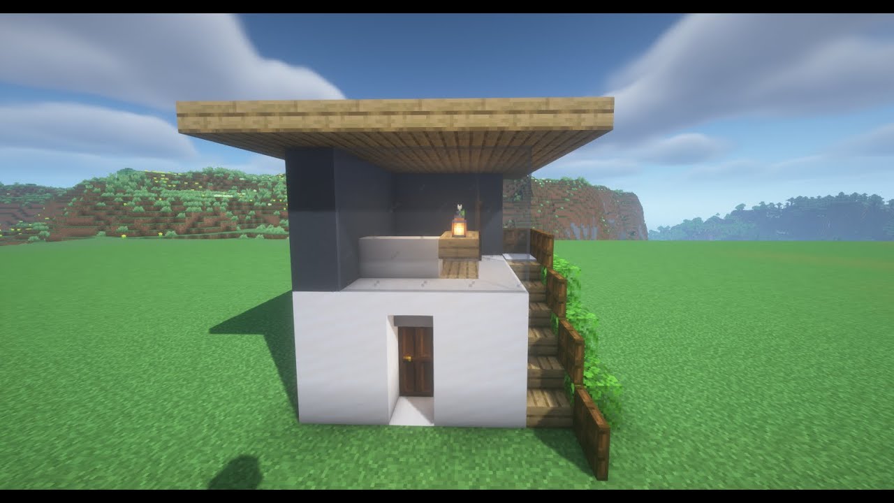 Tutorial to Build a Small Start House (Easy) #19 | Minecraft