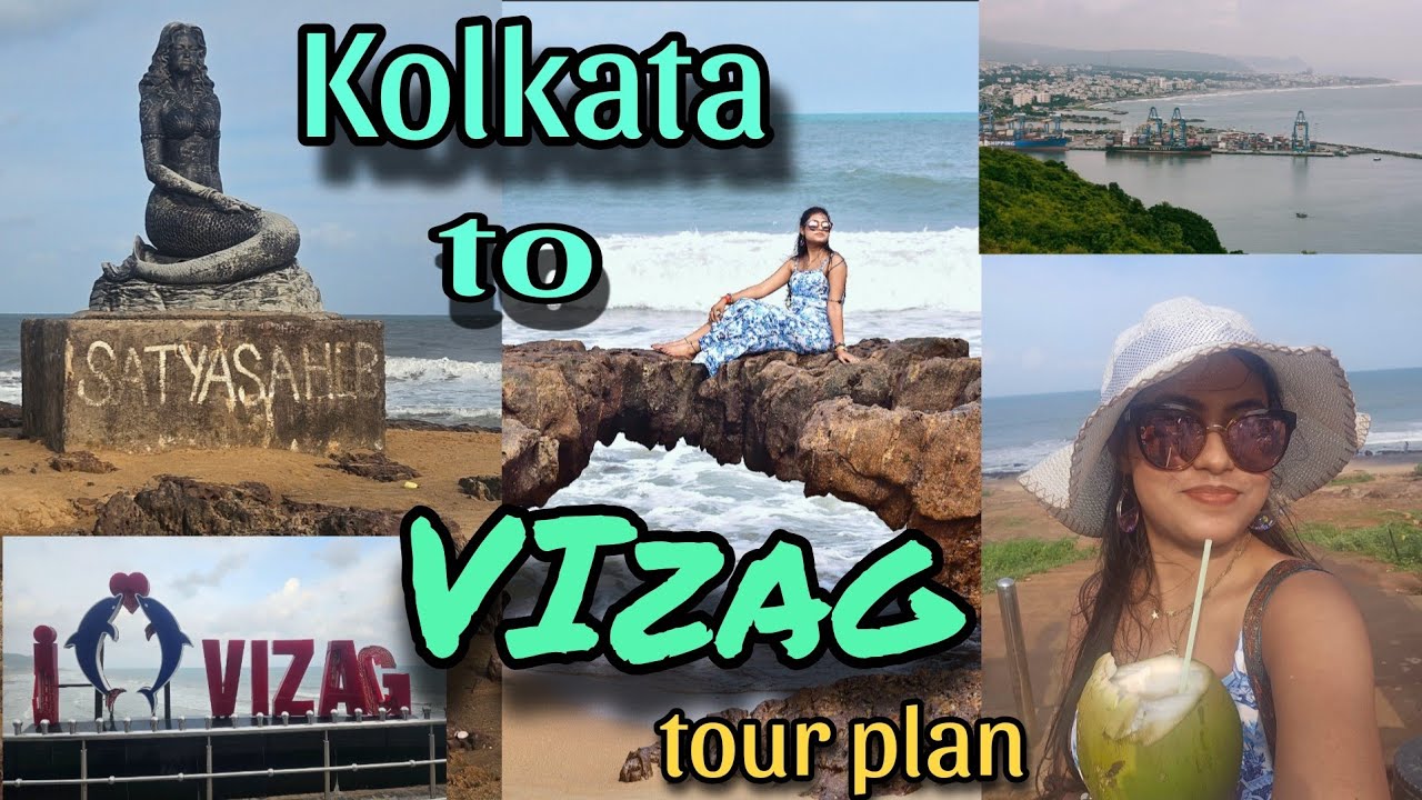 Kolkata to Vizag tour | Thotlakonda Arch beach | Vizag tourist places with full details | 