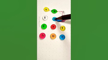 Help me connect the numbers from 1 to 12 🧐 #drawing #line #maths #quiz #shortvideo