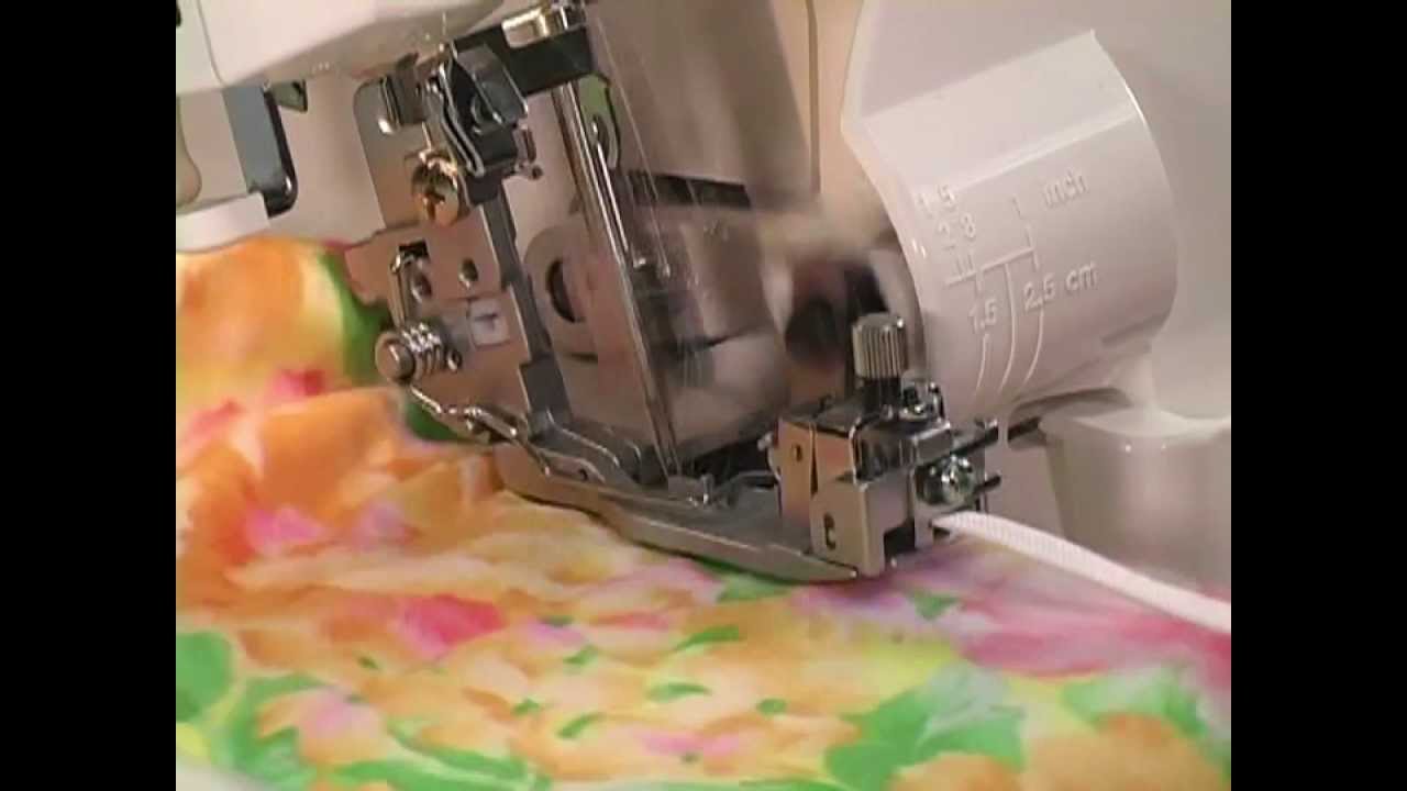 pied de biche surjeteuse brother