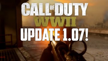 Call of Duty WWII Update Patch 1.07 | New weapons! Winter Siege!