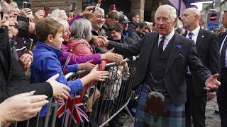 Royaume-Uni : Charles III en déplacement en Écosse