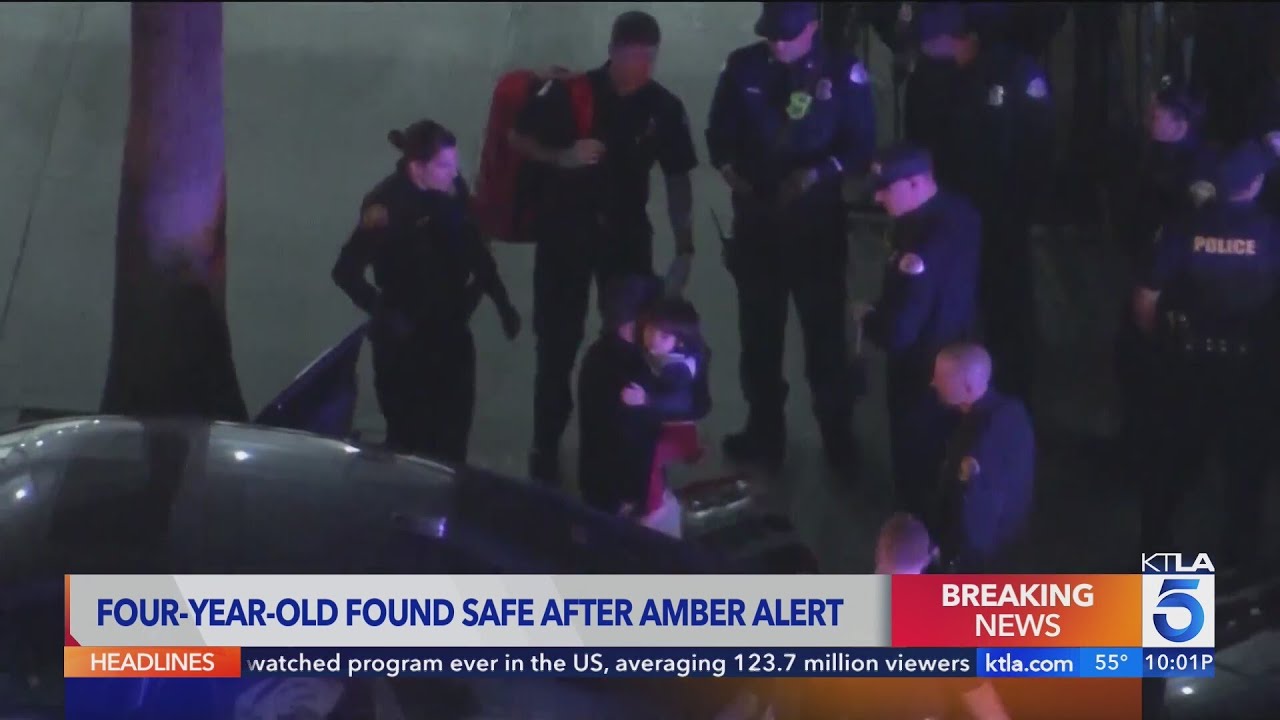 Toddler abducted in Long Beach found safe after AMBER Alert - YouTube