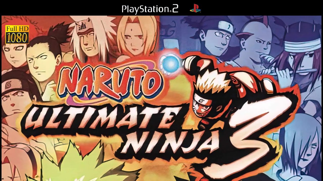 Naruto Ps2 Ultimate Ninja 3 www.youtube.com
