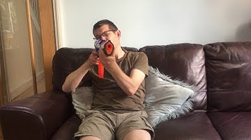 Nerf Gun Review - Alpha Trooper CS-12 - How to prevent it jamming