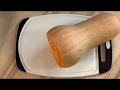 How to slice a butternut squash