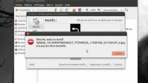 change Background Folder on Ubuntu
