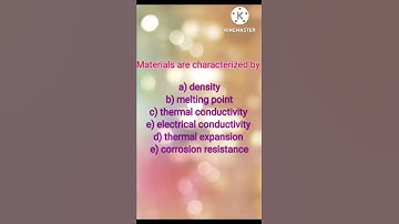 Properties of materials #materials #properties #mechanical basics #production #metallurgy