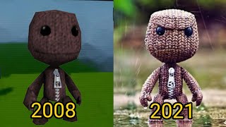 Evolution of LittleBIGPlanet all games.