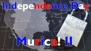 54 Murica Ii Challenge Lock Picked And Gutted - Independence Day Lockpicking