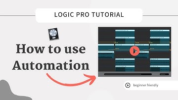 How To Use Automation In Logic Pro
