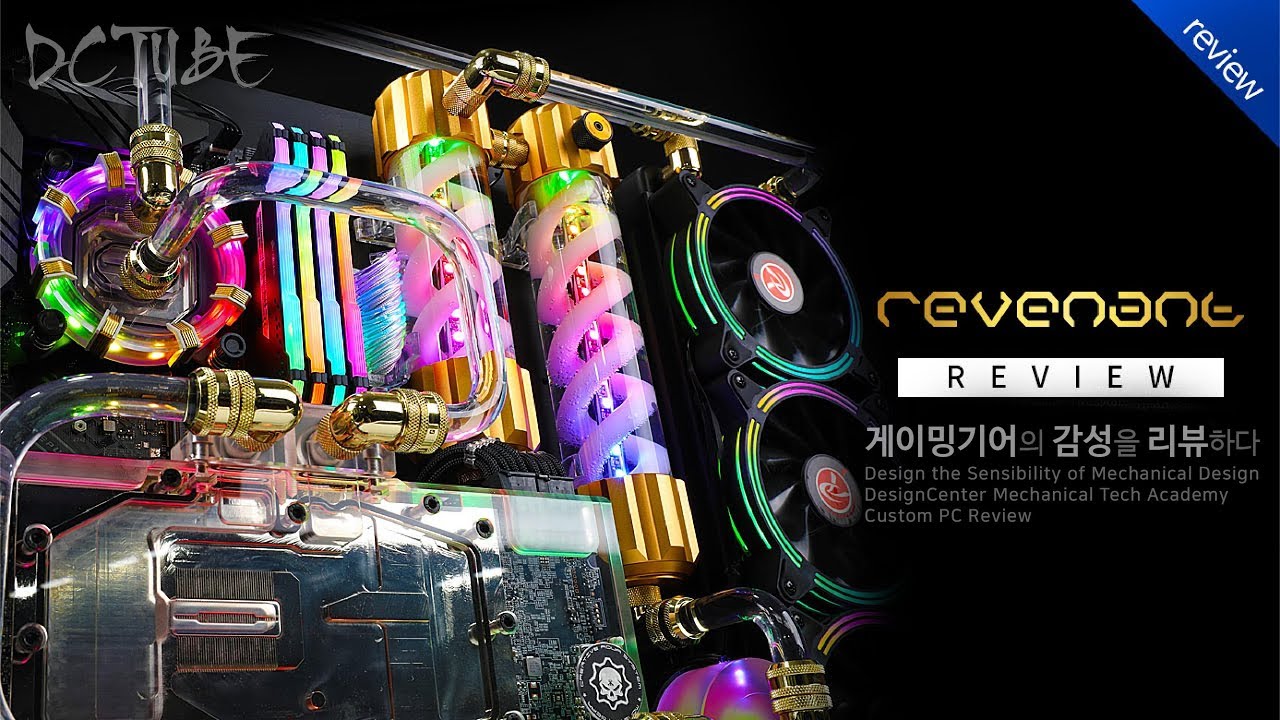 오픈형 커스텀수냉PC 리뷰 "400만원대에서 이런 퍼포먼스가?" [4K]