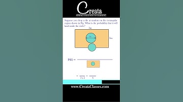 Probability of die dropping in a region | Probability class 10th