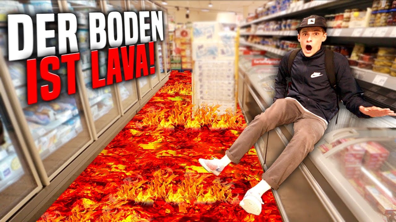 Der BODEN ist LAVA Challenge um 100€! 😩🔥