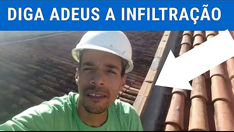 Como acabar com infiltrações no telhado?
