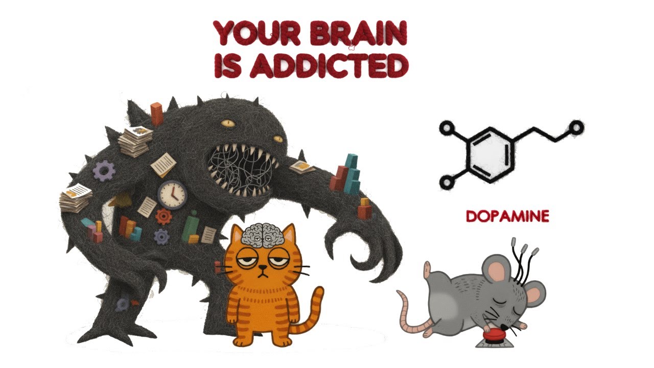 How to Make Your Brain Enjoy Doing Hard Things (Dopamine Trap) - YouTube