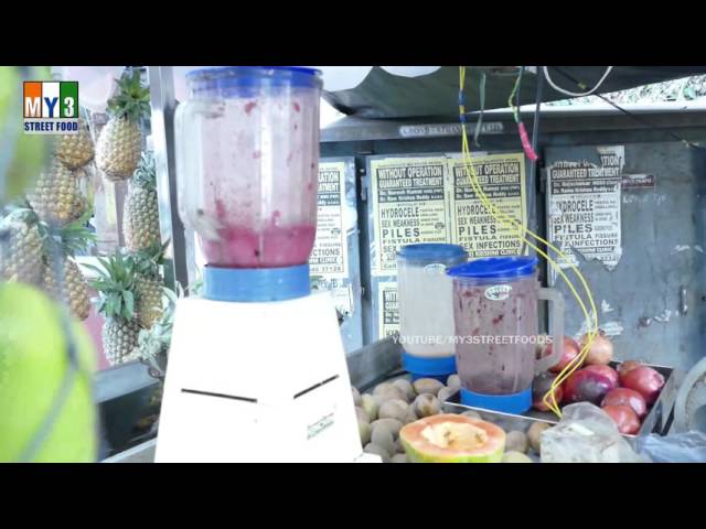 How to Make Fresh and Delicious Pomegranate Juice | 4K VIDEO street food | STREET FOOD