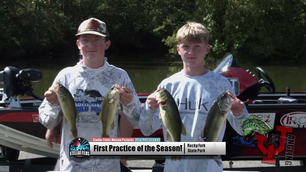 JHS Bass Fishing Practice Tournament Weigh ins Rocky Fort 9/27/25