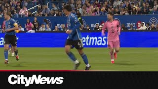 Lionel Messi fans watch the soccer superstar in action in Montreal