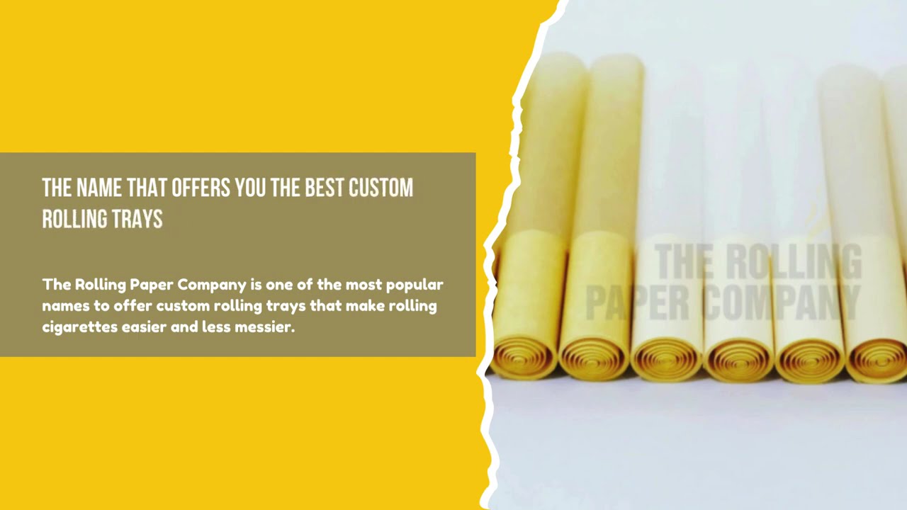 Top Quality Custom Rolling Trays Available Wholesale