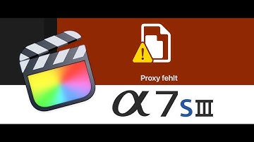 How to use A7sIII proxy files in Final Cut Pro
