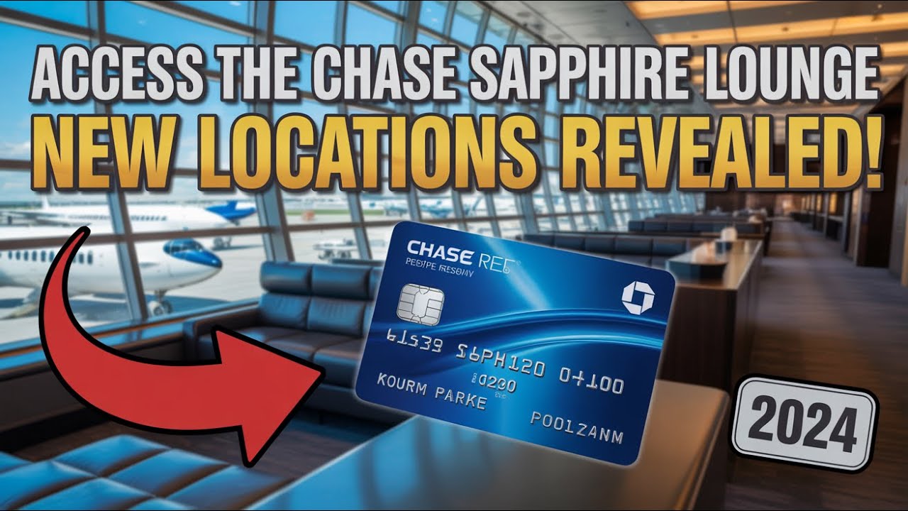 How to Access the Chase Sapphire Lounge [New Locations]
