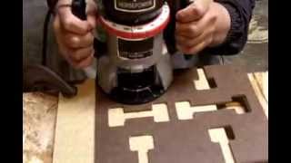 How to Make Mortise Slots in Counter Top for Miter Bolts