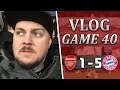 Arsenal 1 v 5 bayern munich  this club is a fing shambles  matc.ay vlog  game 40