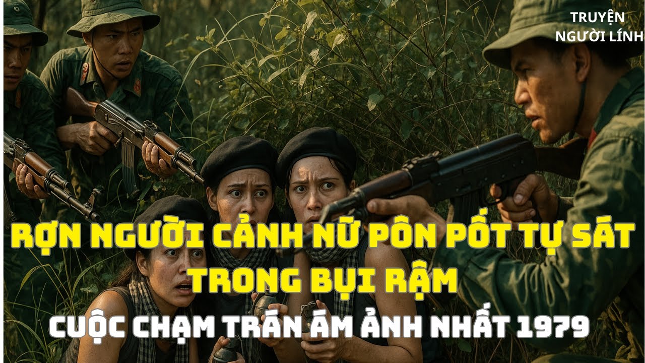 Rợn Người Cảnh Nữ Pôn Pốt Tự Sát Trong Bụi Rậm –Cuộc Chạm Trán Ám Ảnh Nhất 1979|Lính Thời Chiến
