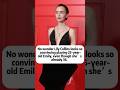 No wonder lily Colins looks so convincing playing 25-year-old Emily,even though she’s already 36