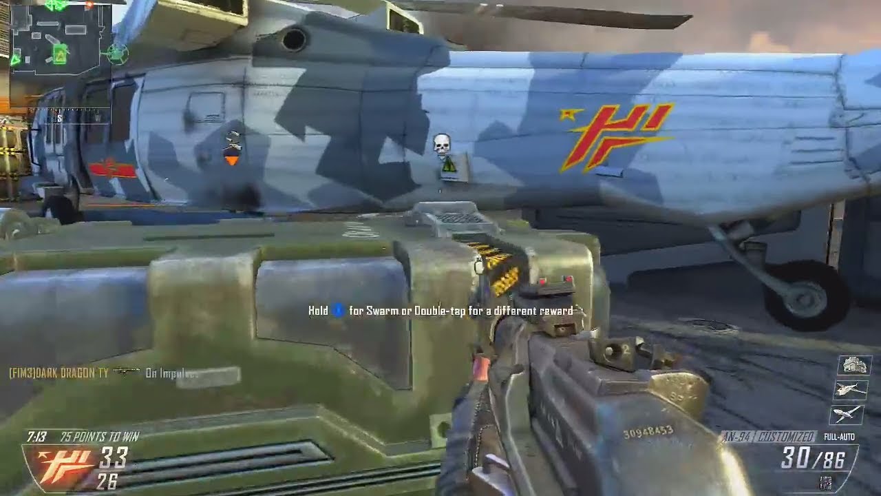 Black Ops 2 Best Moments - Epic Swarm Scorestreak Fail & Funny Reaction