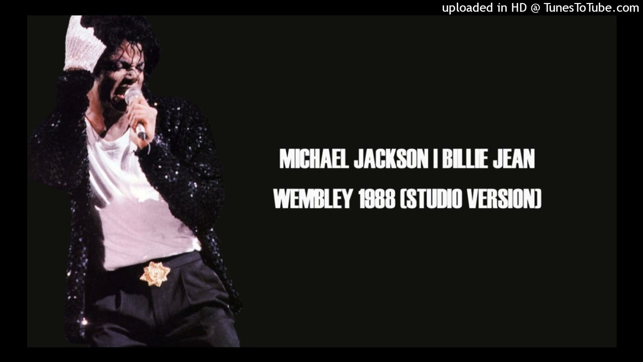 Michael Jackson | Billie Jean - Wembley 1988 (Studio Version)