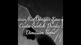 Hujan Kemarin(Lirik)Cover By Chika Lutfhi