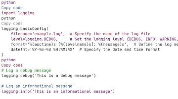 python create a log file