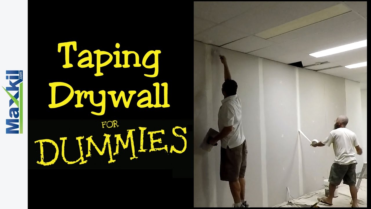Drywall Plastering for Dummies YouTube