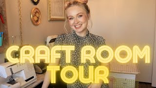My Sewing Room Tour 2023: See Where I Create and Get Organized Inspiration