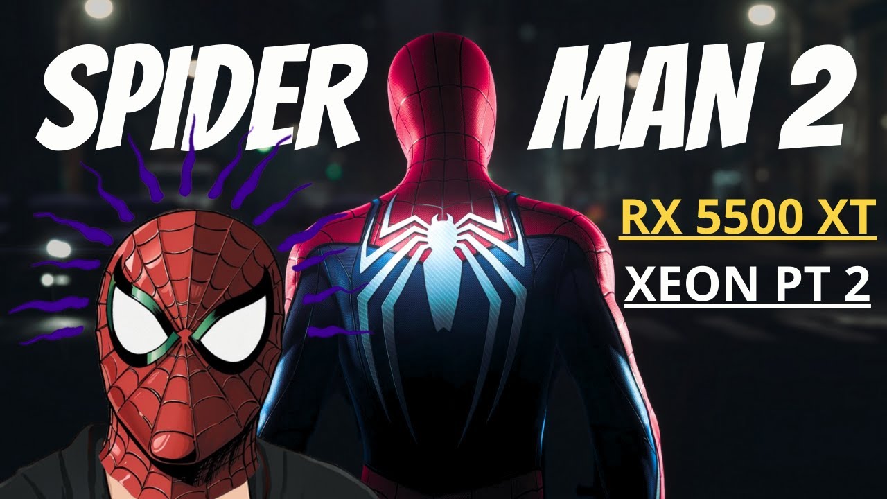 Rodando lindamente no xeon - Spider Man 2 remastered pc